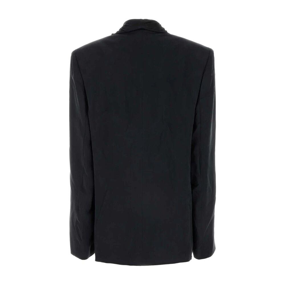 ジャケット Y PROJECT Black Stretch Jersey Oversize Blazer Y/Project Oversize blazer in stretch jersey | The Fashion Square
