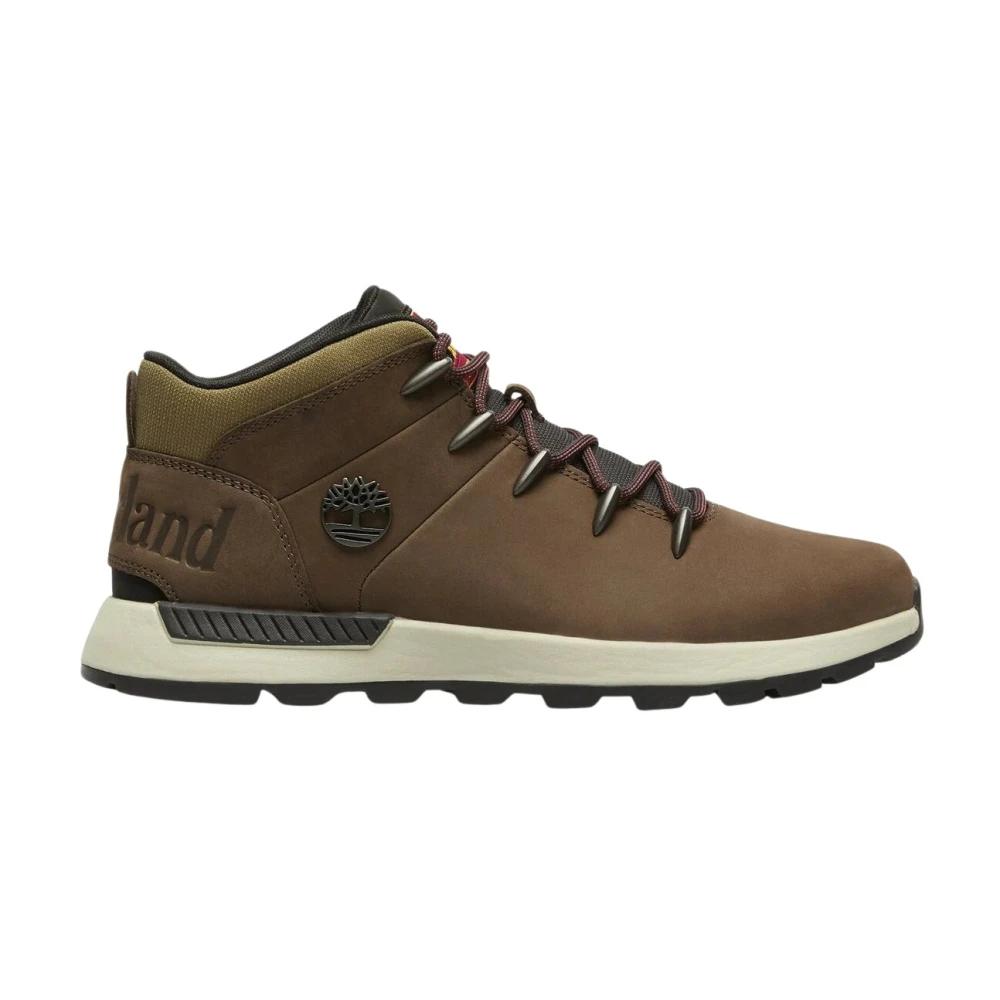 スニーカー TIMBERLAND Men Sneakers Brown TB0A6DJKEY41 LIGHTBROWNKNIT Men's Parker Street High-Top Sneaker
