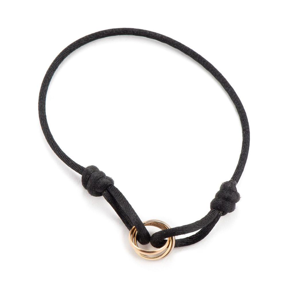 Pulsera de cordón Trinity de Cartier Negro Cartier de color Negro | Lyst