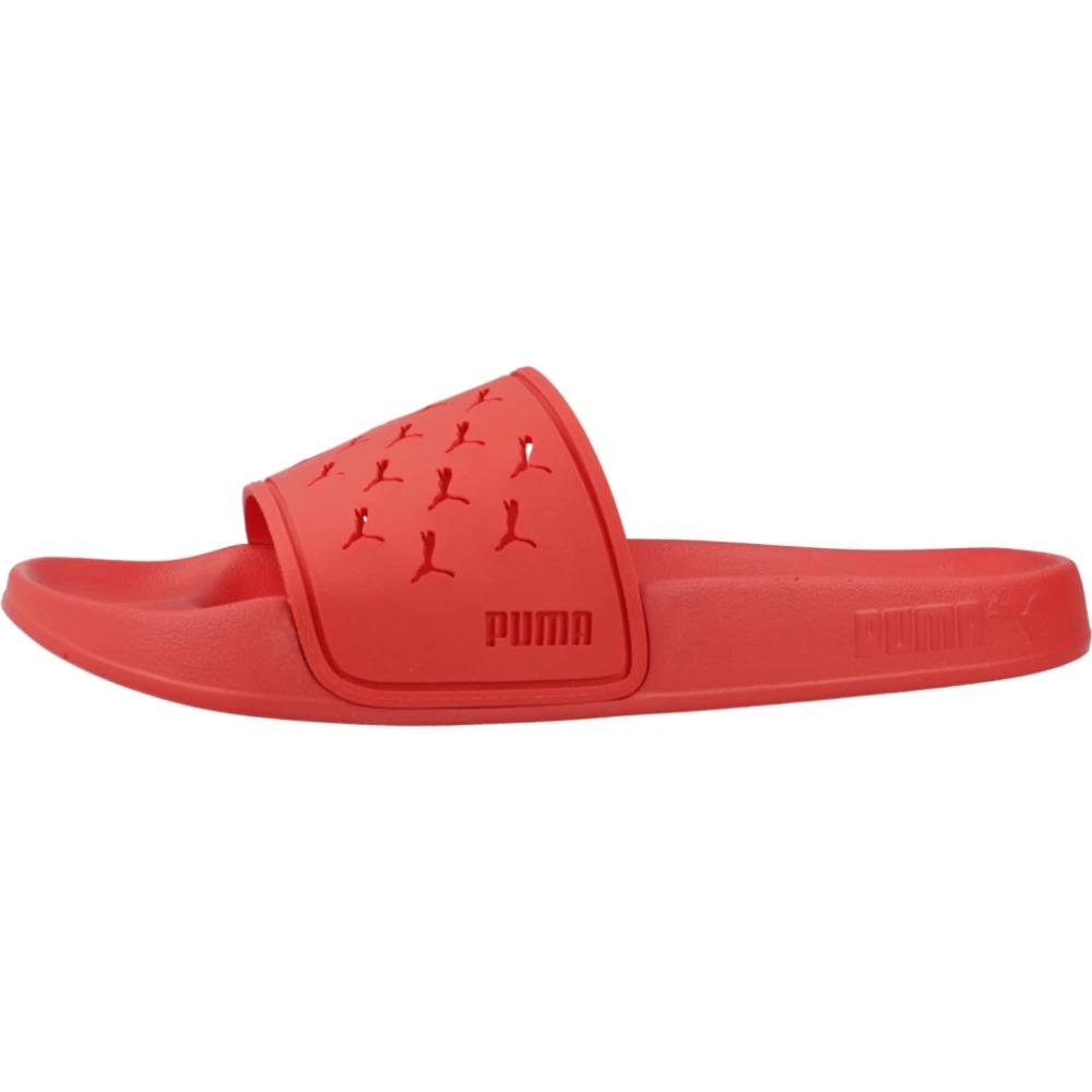 Grijze puma slippers deals