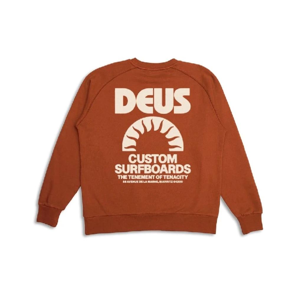 Deus Ex Sudadera Caqui Represent Sweater Manpatron Of The Club Hoodie Mlm4270 Washed