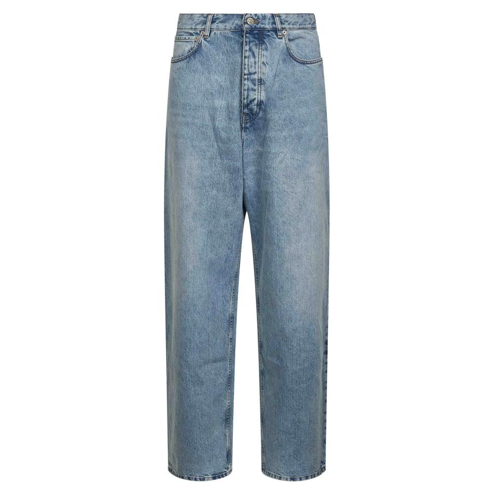 デニム・ジーパン Balenciaga Straight Fit Pants All Denim | Balenciaga US