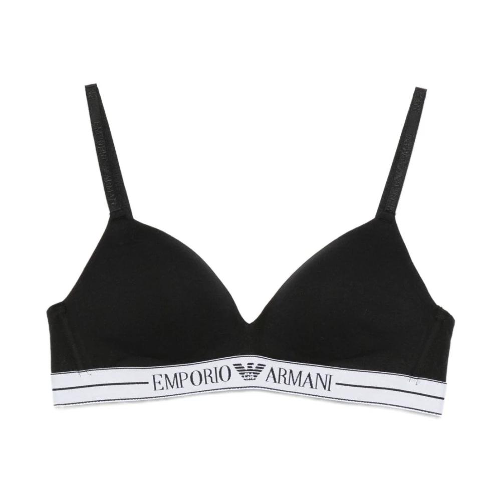 ショーツ EMPORIO ARMANI Women Underwear 7W000244AF12625M6054 BLACK Emporio Armani Men's Jacquard Logo Mesh Brief, Black at