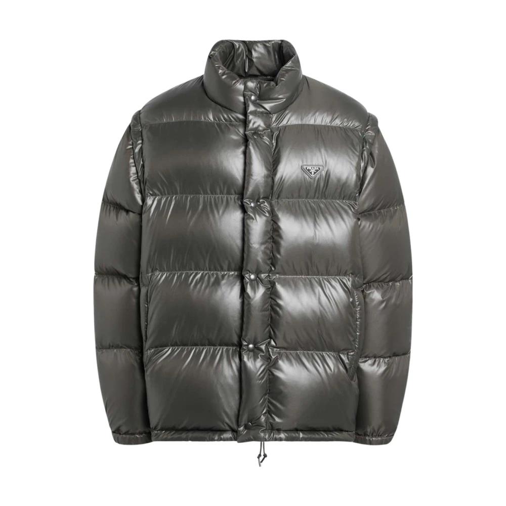 Herren-Jacken von Prada in Grau Lyst DE