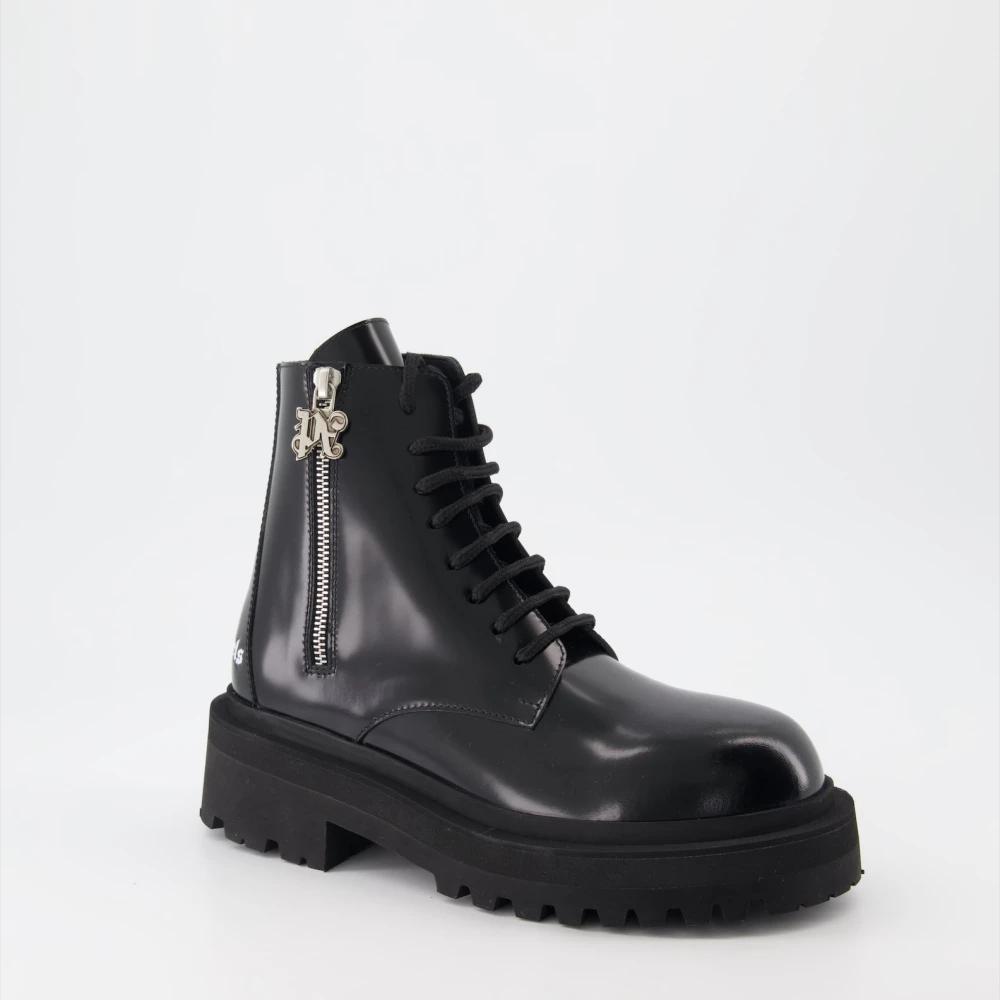 ブーツその他 Palm Angels BOOTS (PWID008F23LEA001 1000) Palm Angels(パームエンジェルス) ブーツ(レディース) - 海外