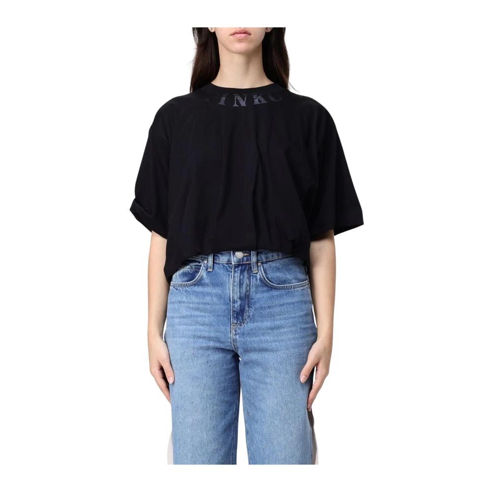 Tシャツ・カットソー PINKO Woman Polo Shirt Black 105418A2PS Z99 24465810_54631003_1000.jpg