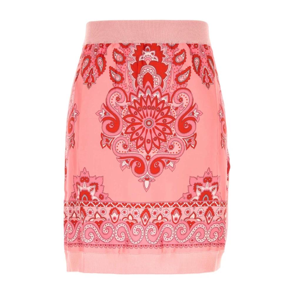 スカート ETRO Women Mid Skirts WRKB0042AV552 F0662 PINK Pink Etro Skirts for Women | Lyst