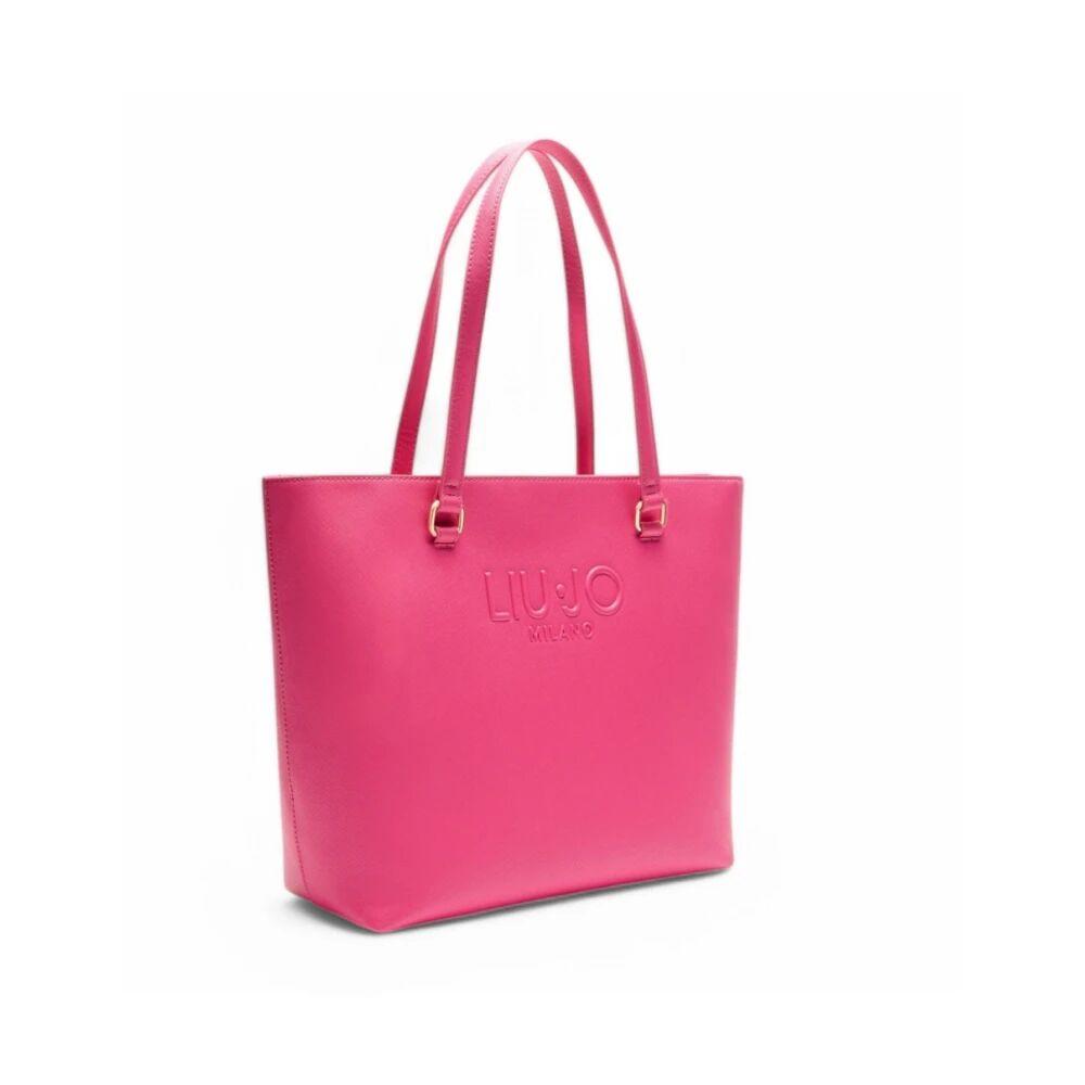 トートバッグ LIU JO Woman Tote bags Pink VA5211T7114 M9150 Liu Jo Tote Bags in Pink | Lyst