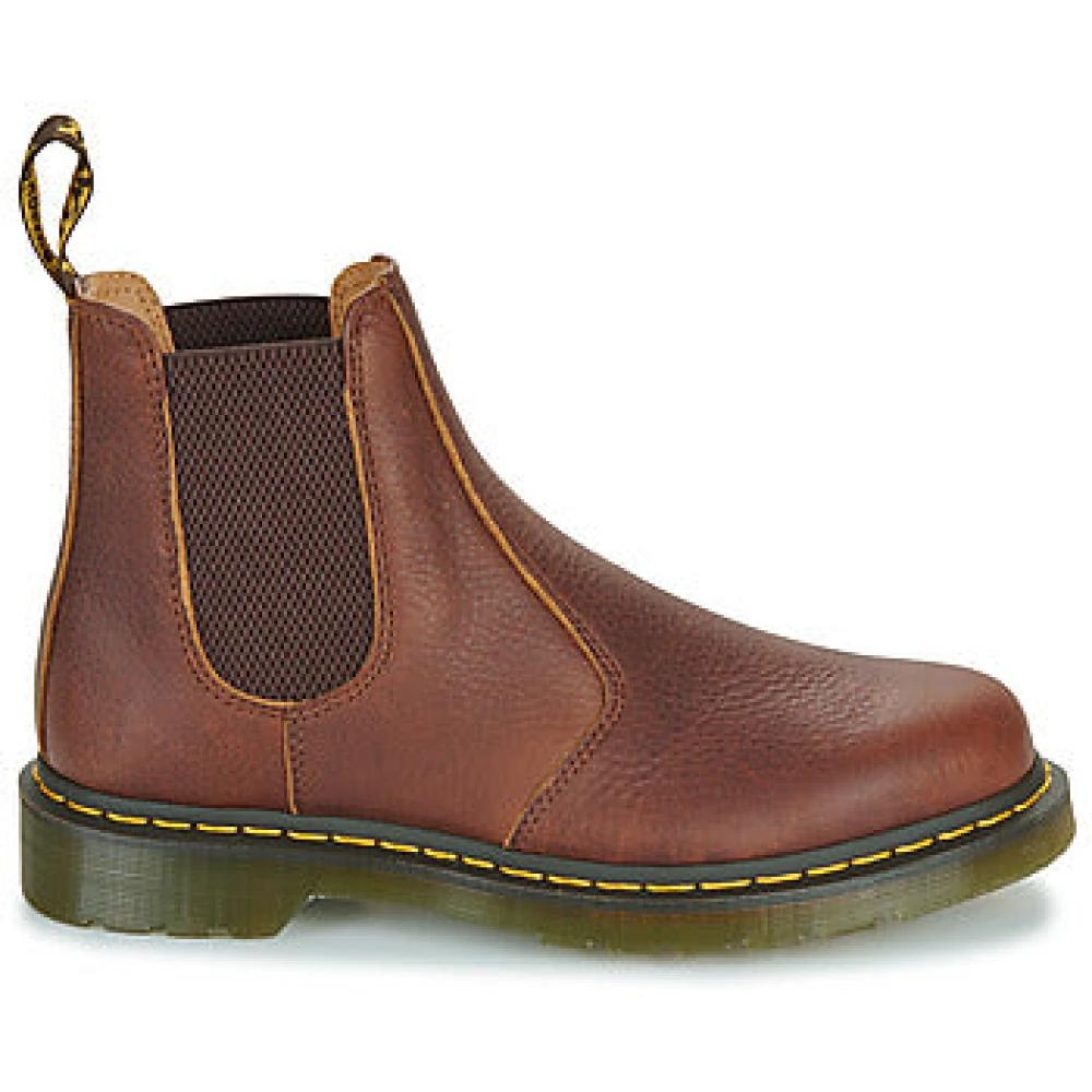 Dr martens chelsea high quality marroni