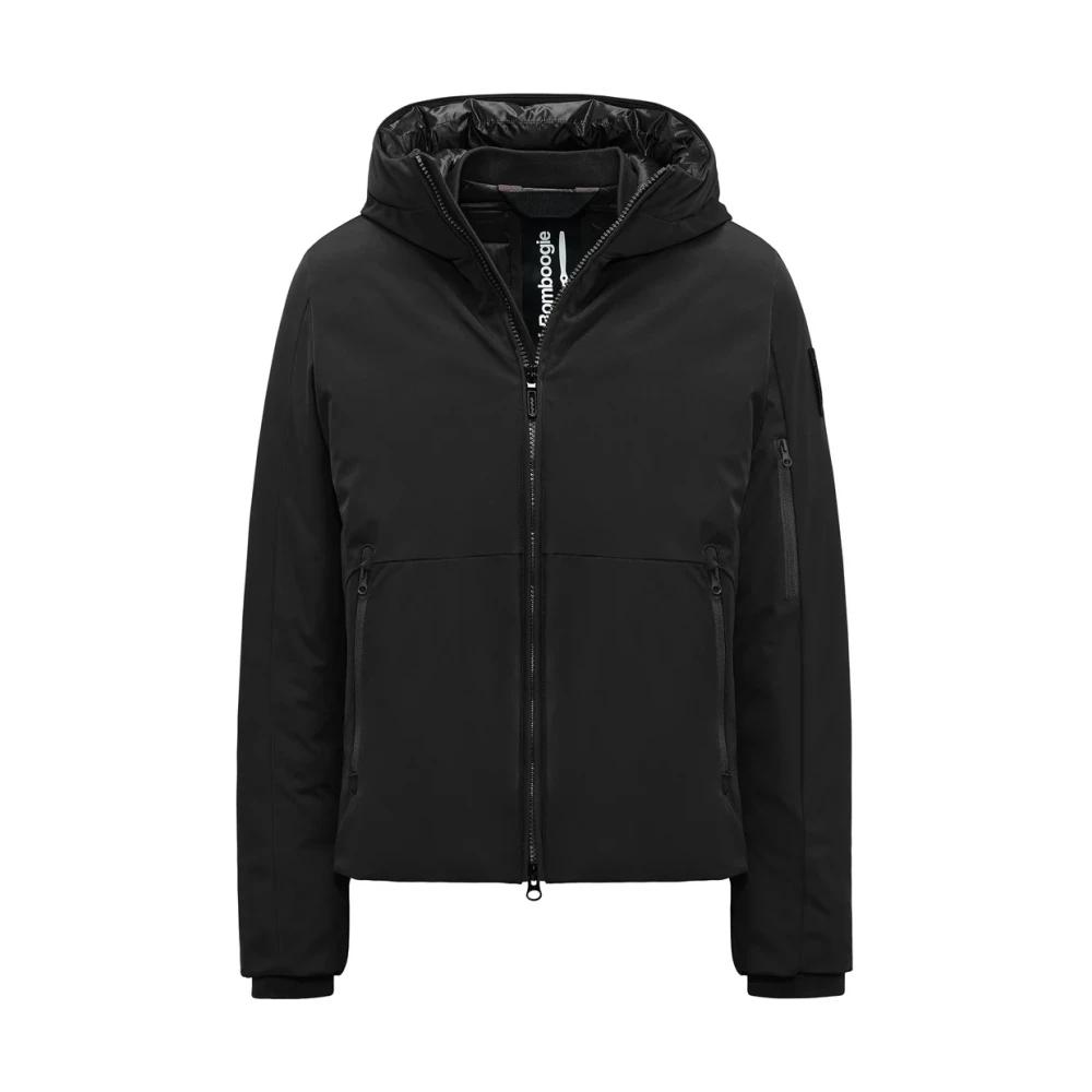 bomboogie ダウン Bomboogie Winter Jackets in Black for Men | Lyst