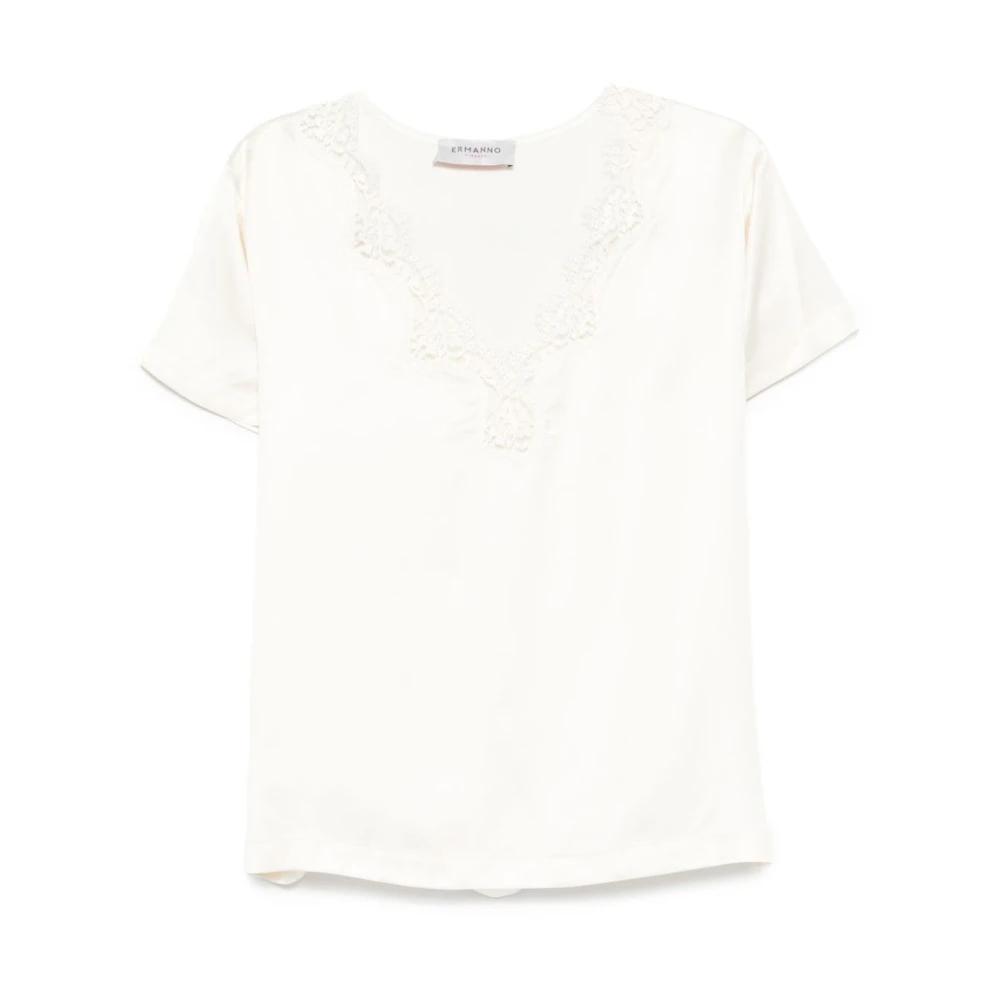 Tシャツ・カットソー ERMANNO SCERVINO Ermanno Scervino Printed Shirt 12855994UV_11_f.jpg