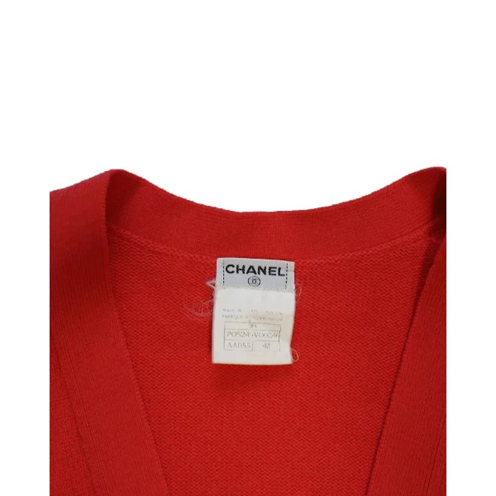Pre-owned > pre-owned knitwear & sweatshirts Chanel Vintage en coloris  Rouge | Lyst