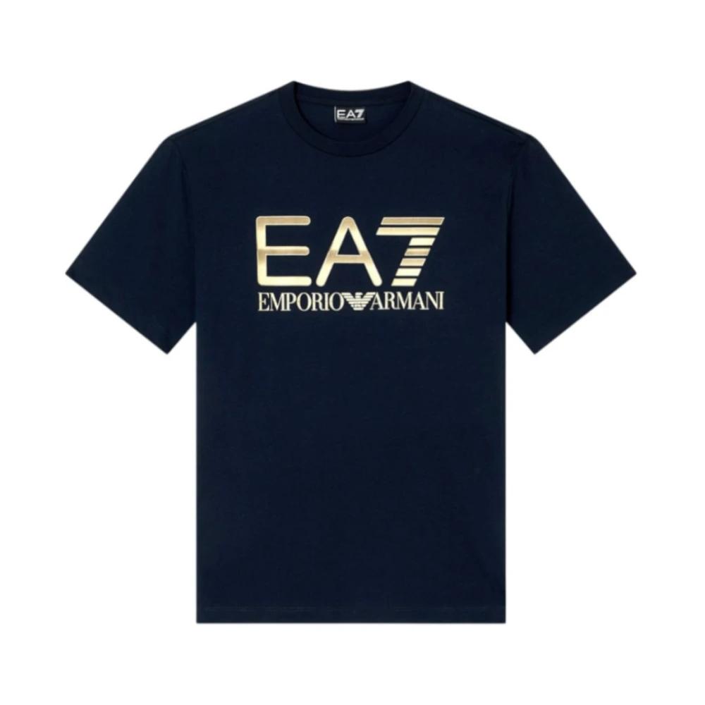 EA7 T-Shirts in Blue for Men Lyst UK