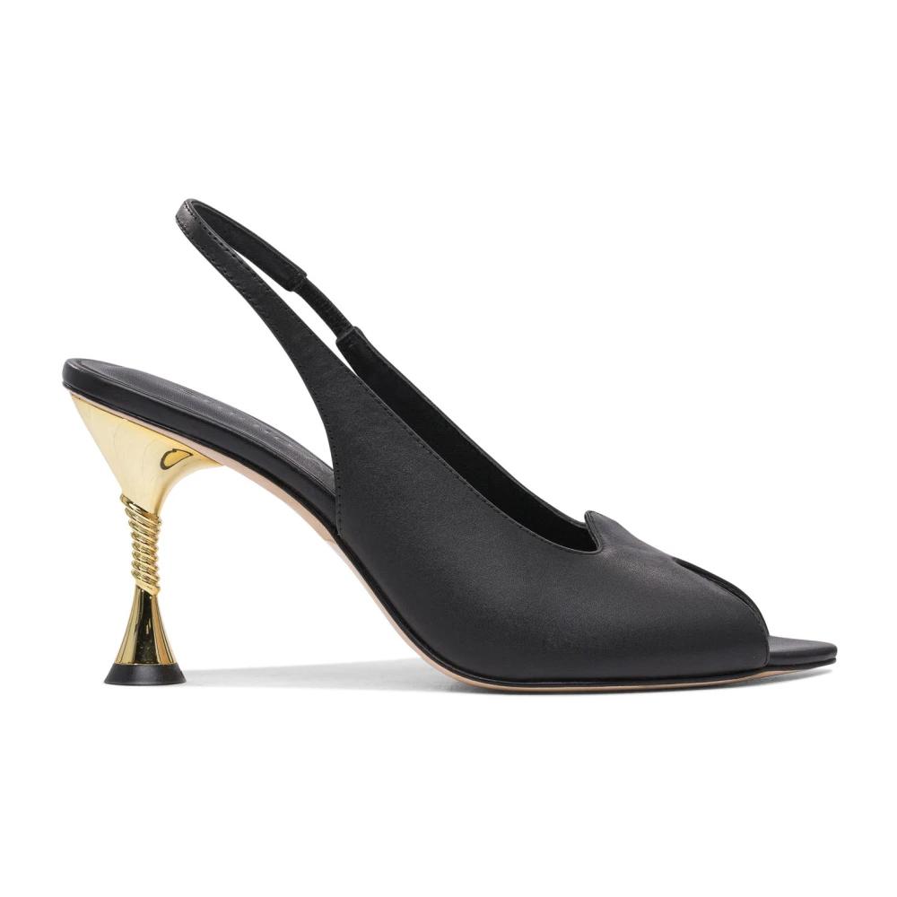 パーティーシューズ Studio Amelia Heeled shoes Black Studio Amelia - Cross Front 70 Heel - Black – Simonett