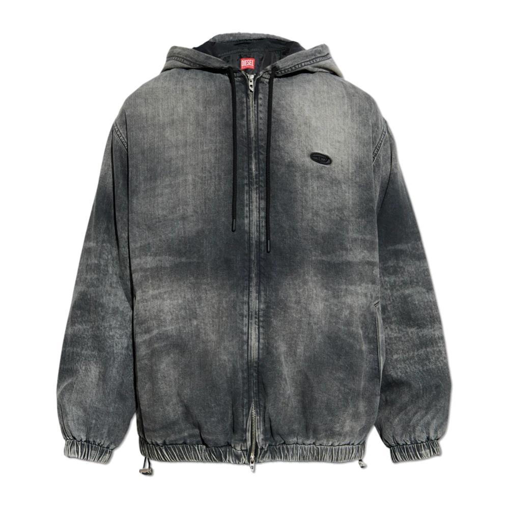 DIESEL Leichte Jacke in Grau Lyst DE