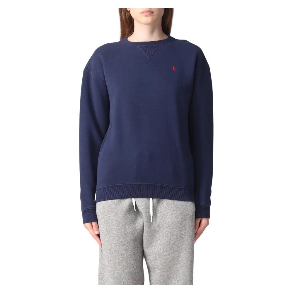 Polo Ralph Lauren Crewneck Sweatshirt in Blau | Lyst DE