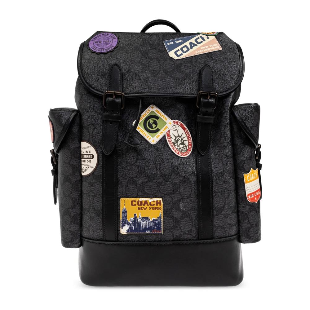 COACH Backpacks in Black for Men | Lyst