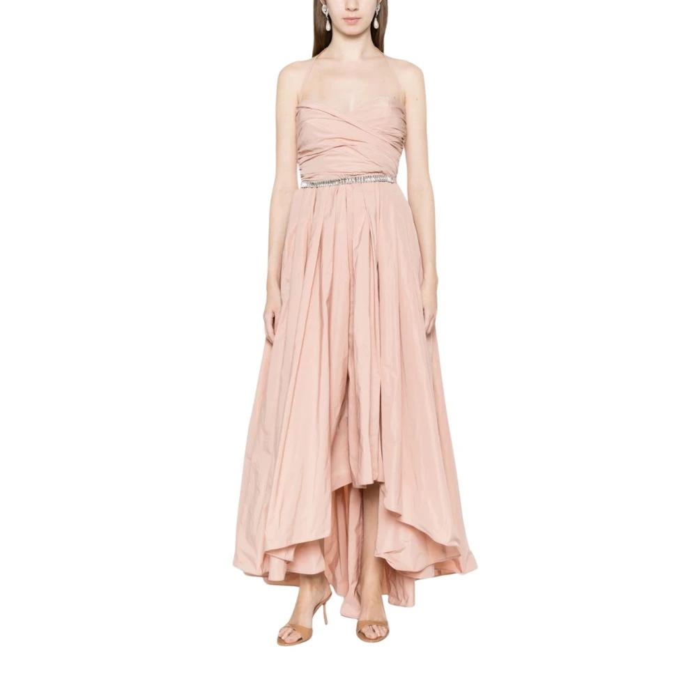 pinko evening dresses Lavender V Neck 3/4 Sleeves Appliques Chiffon Long Mother of the Bride –  FancyVestido main image 0