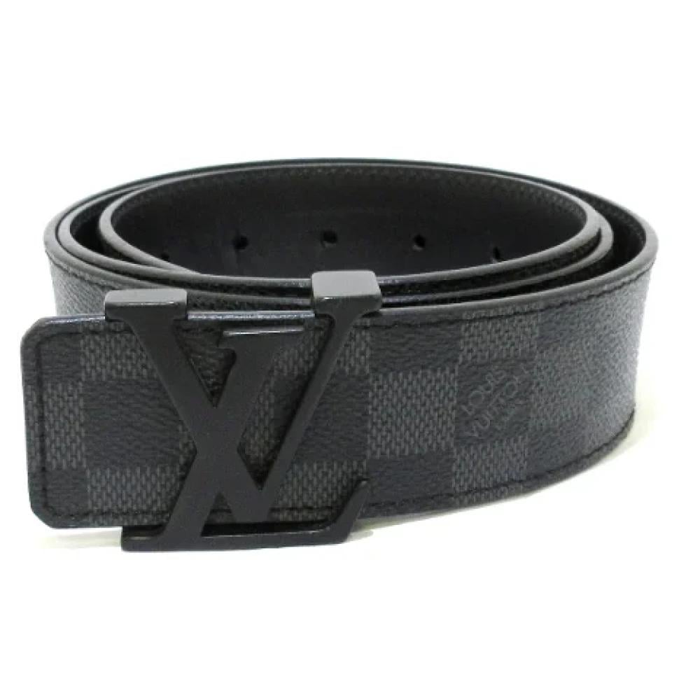Cintura usata di Louis Vuitton in Nero | Lyst