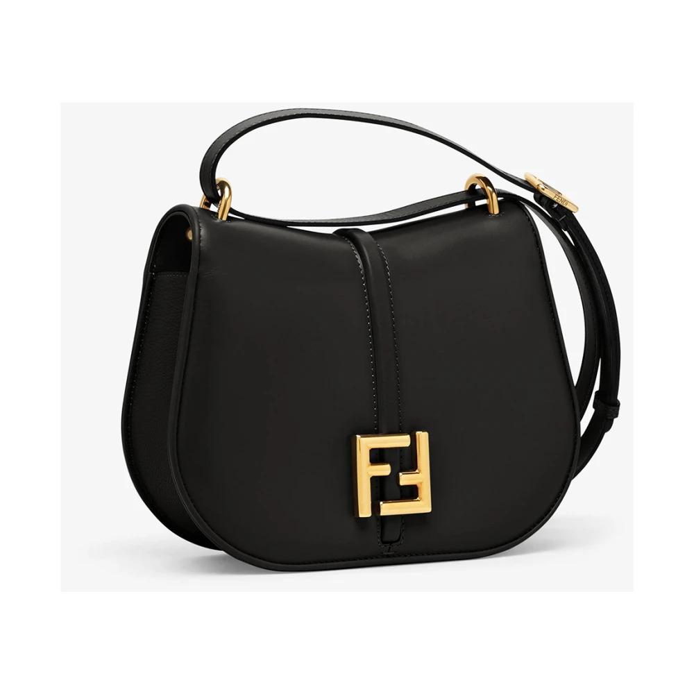Black fendi crossbody hot sale