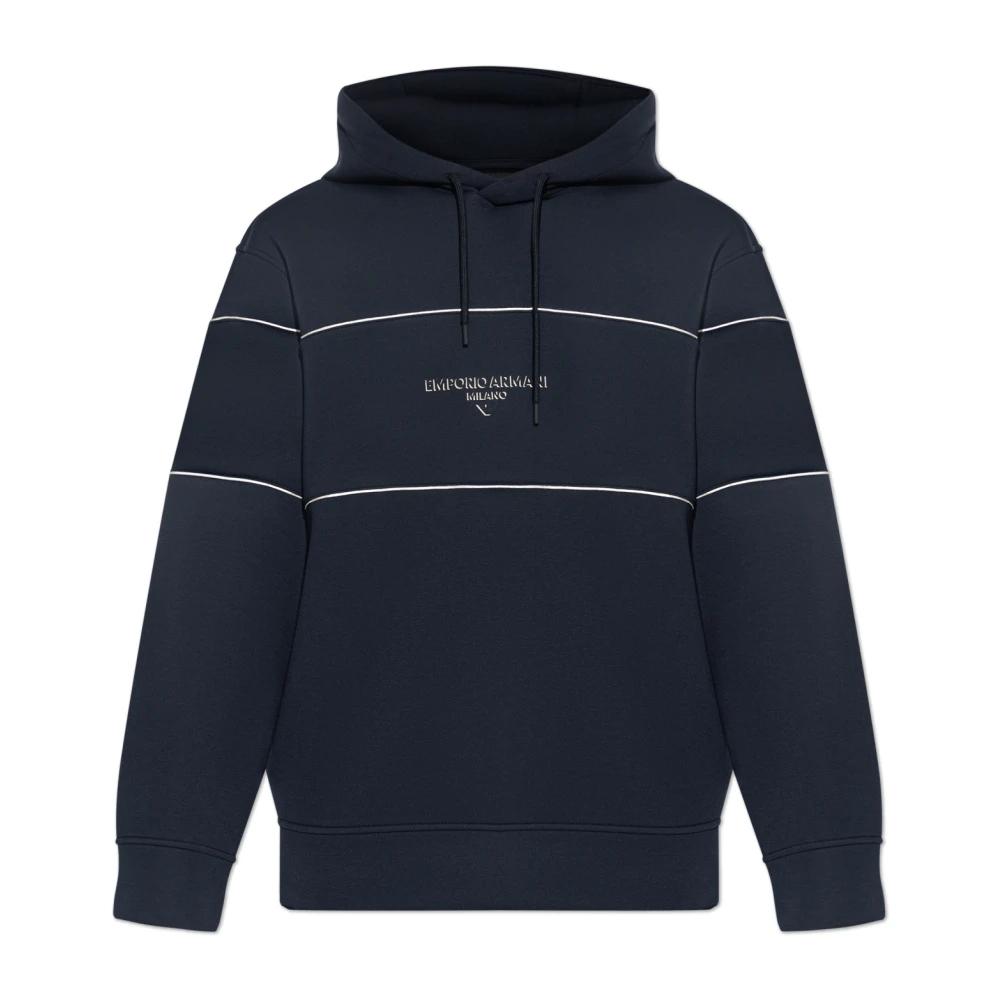 Emporio Armani Hoodies for Men | Online Sale up to 55% off