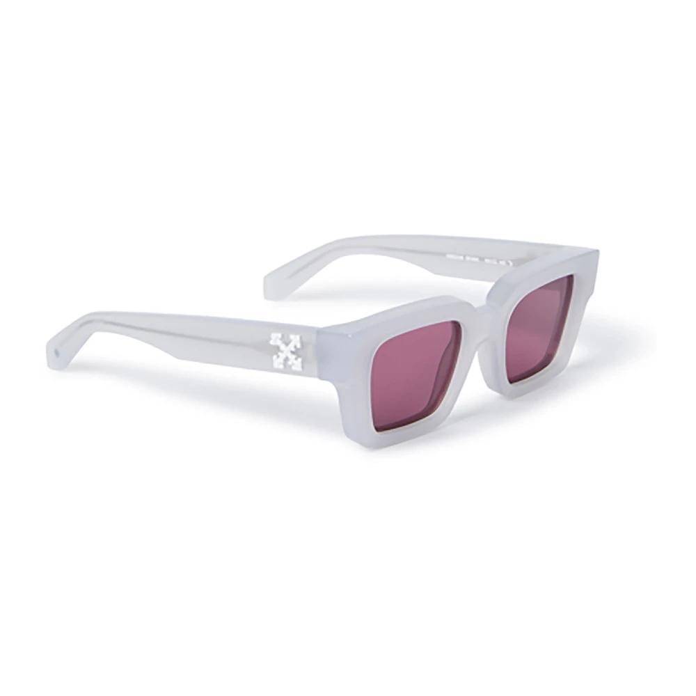 Off-White c/o Virgil Abloh Sunglasses in Purple | Lyst
