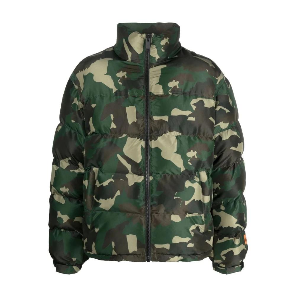 Bomber En Cuir Heron Preston - Couleur Kaki - Taille Unique (Homme) - Neuf Avec Étiquettes
