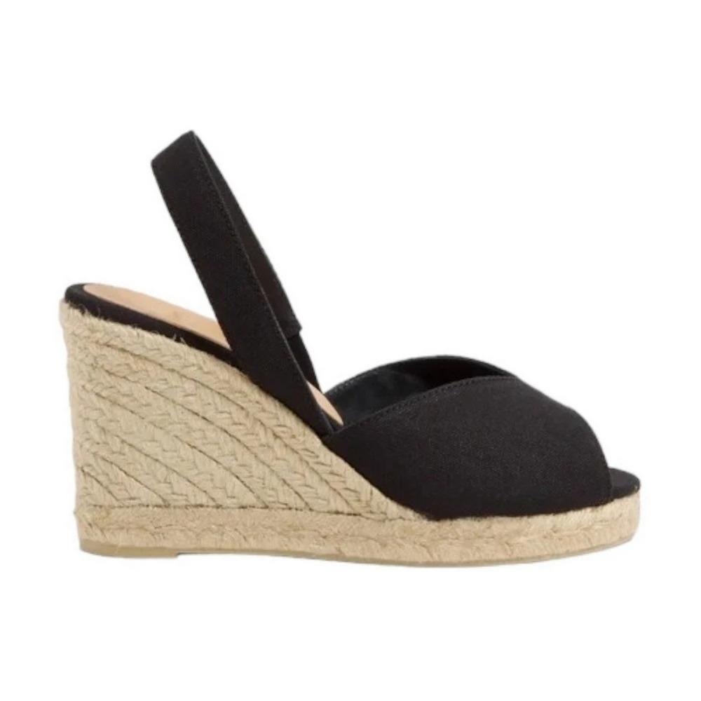 Castaner Wedges in Black Lyst UK