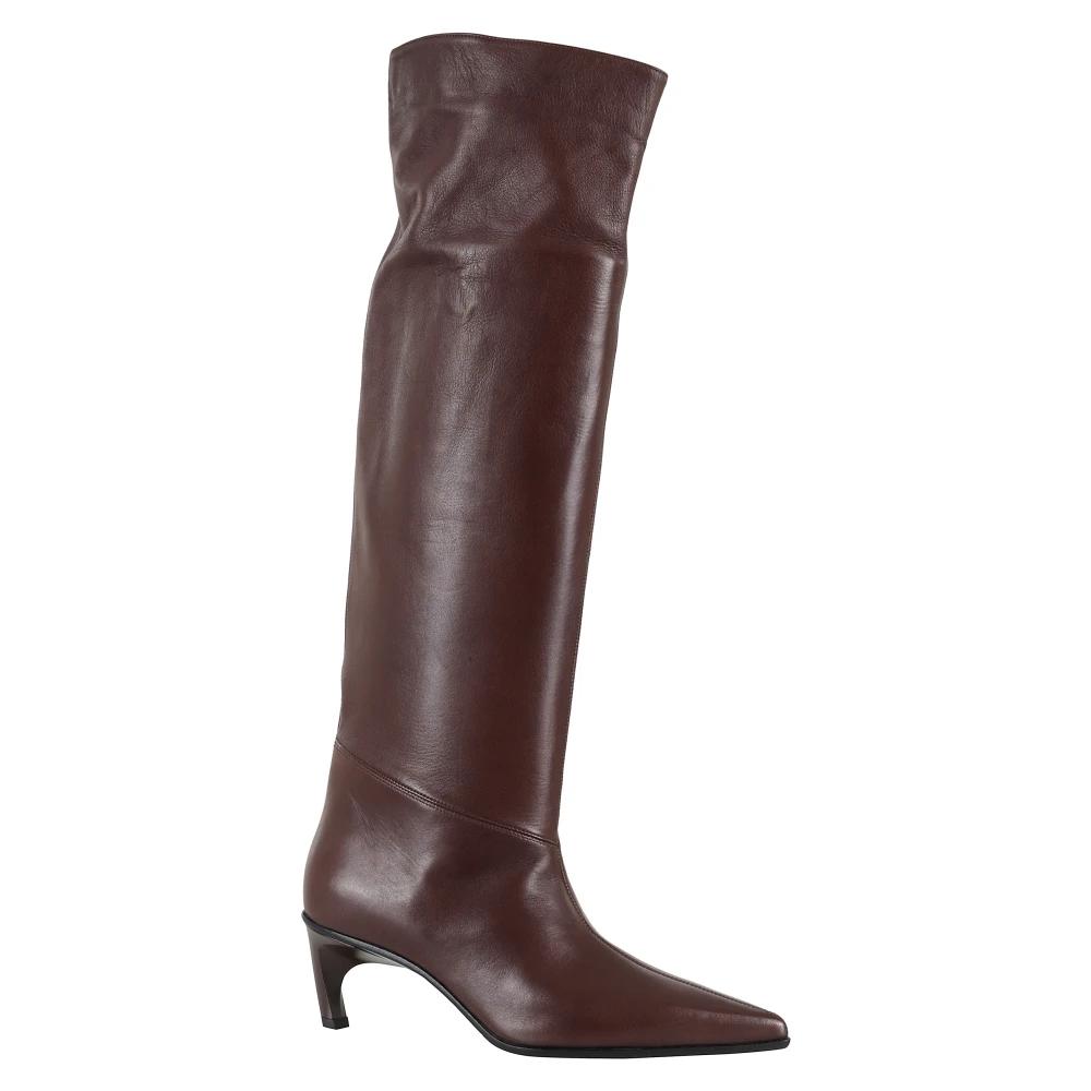 Bottines Giampaolo Viozzi Nadael - Cuir Vernis Noir - Talon Bloc 40 - Fabriqué En Italie