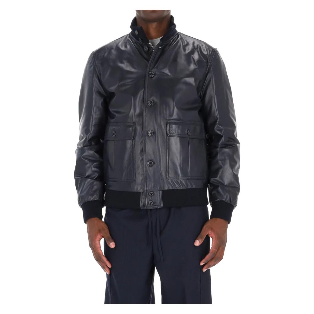 Valstar Leather Jackets in Blue for Men Lyst UK