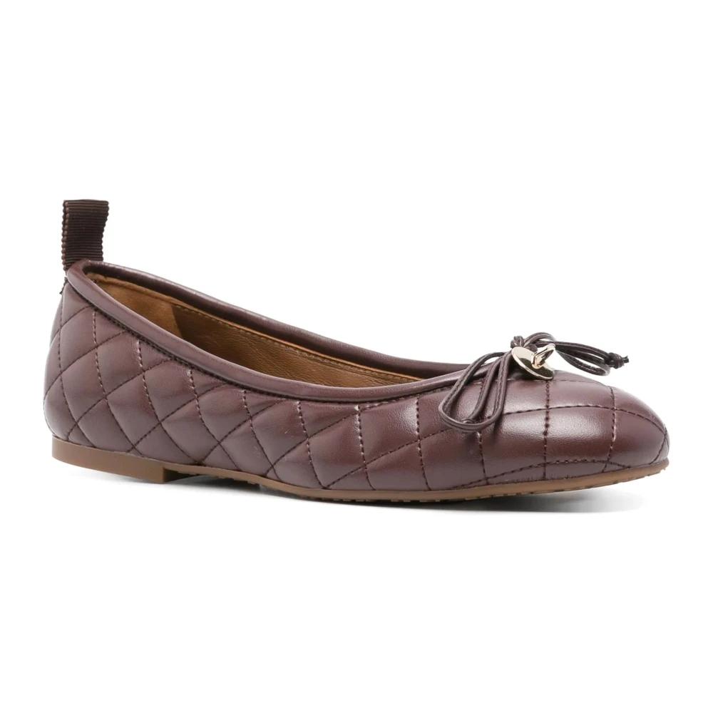 【CHLOE】バレエ フラット ポリ 財布 Chloe クロエ 折りリボン レザー ブラック7828624900