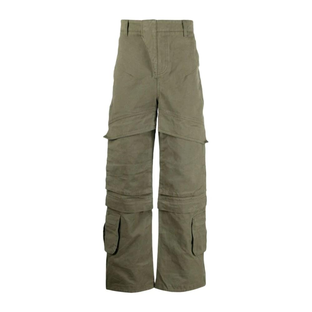 スラックス ENTIRE STUDIOS Men Straight Pants ES2489CO Green ENTIRE STUDIOS Men Straight Pants ES2489CO Green (entire