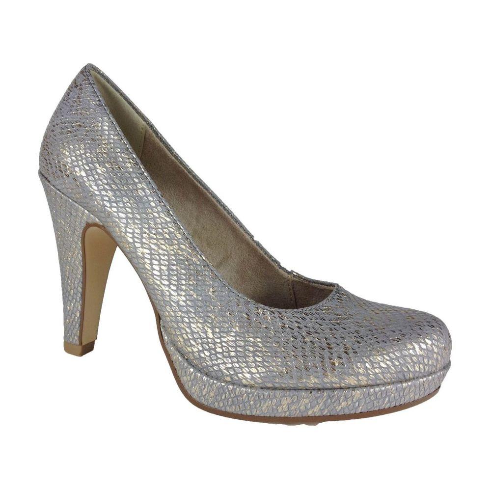 ▷ Tamaris gouden pumps kopen? | Online Internetwinkel