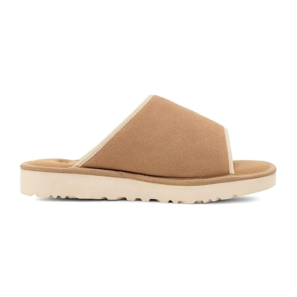 Amazon Ugg Tan Brookside Slide Sandals Toe Slippers Open Toed Uggs