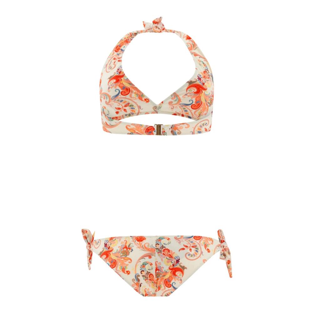 【ETRO】ボタニカルプリントビキニ SALE！【水着小物：カーディガン】ボタニカルフラワーシフォン