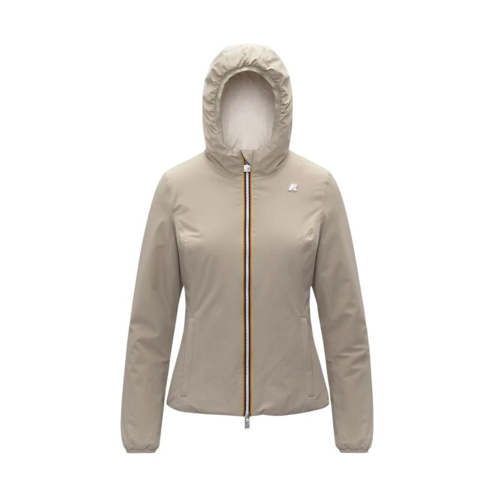 ジャケット K WAY Women Jackets K5136EW BEIGE K-Way Jackets for Women | Online Sale up to 33% off | Lyst