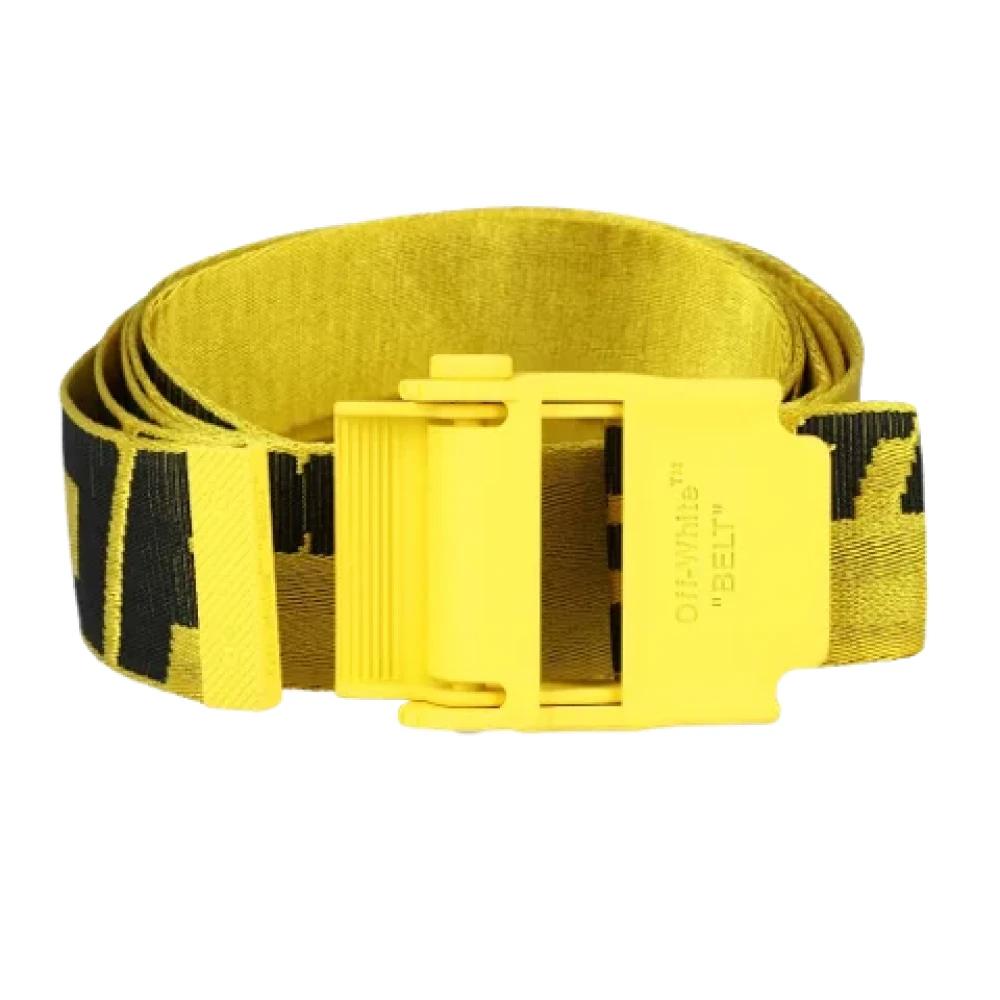 Fausse ceinture off white jaune discount