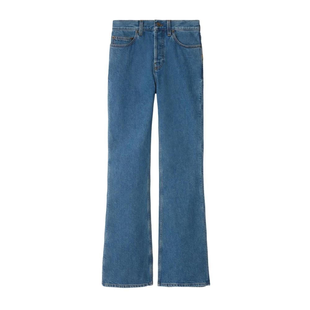 【関税＆送料込み】Burberry Dark Flared Jeans Burberry Denim Flared - Dark Wash - Women | 8099386 | thebs.com