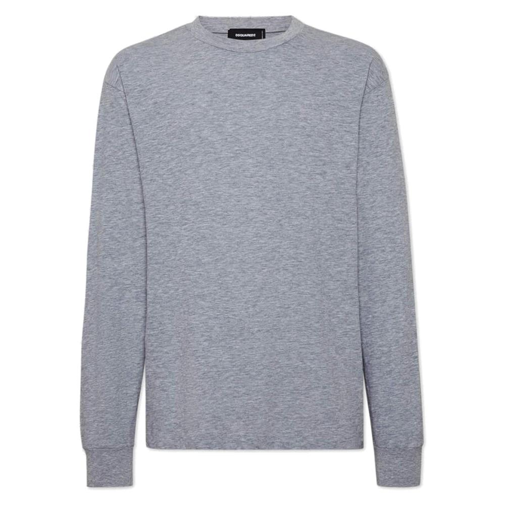 DSQUARED 2　23ss　ロンT　ラグランスリーブ　グレー　Ｌ 7674205291.jpg