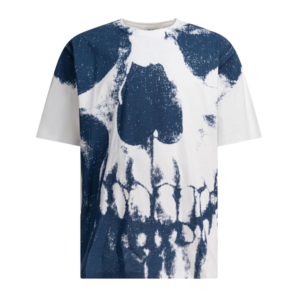 ALEXANDER MCQUEEN｜SHORT-SLEEVED ROUND NECK T-SHIRTS (70 Small-828434QTADE0520_F.jpg?v=1