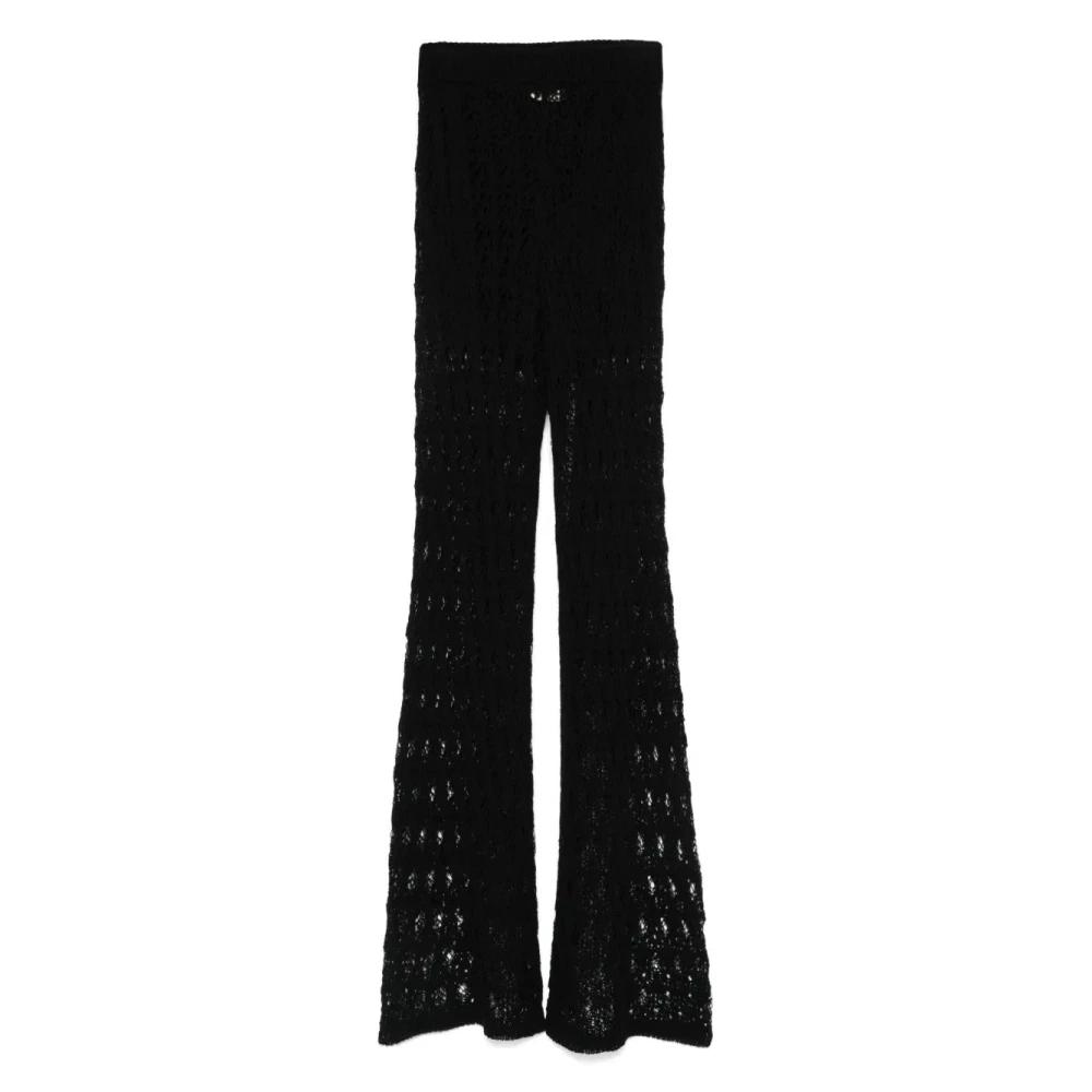パンツ Roberto Collina Wide-Leg Trousers With Smooth Finish Roberto Collina Wide-leg and palazzo pants for Women