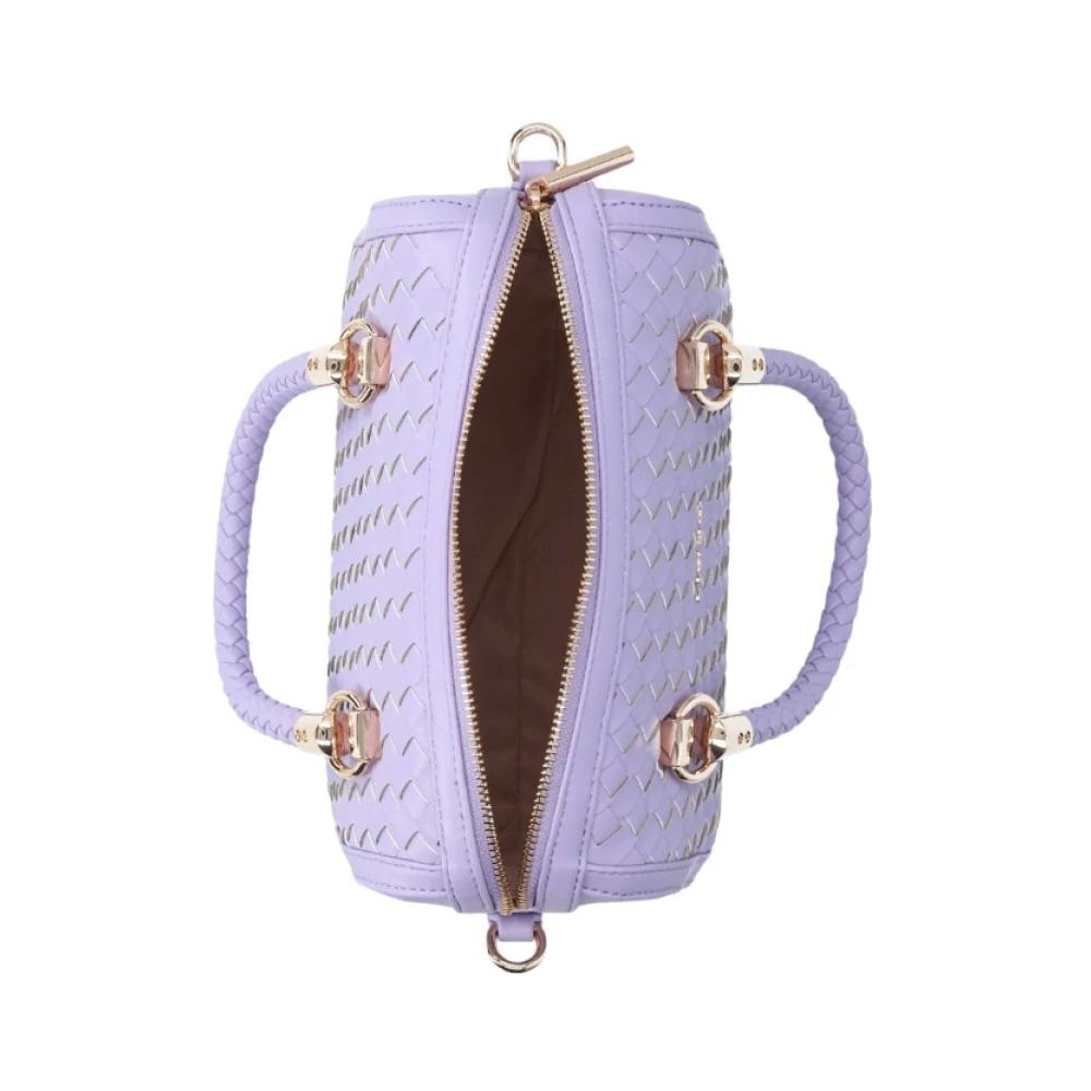 Valisette / Sacoche Fourre-tout Violet – Polyester – Taille Moyenne – Neuf Sans étiquettes