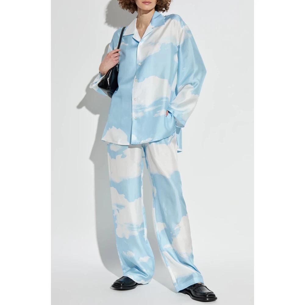 Moschino Silk Pants for Women | Lyst