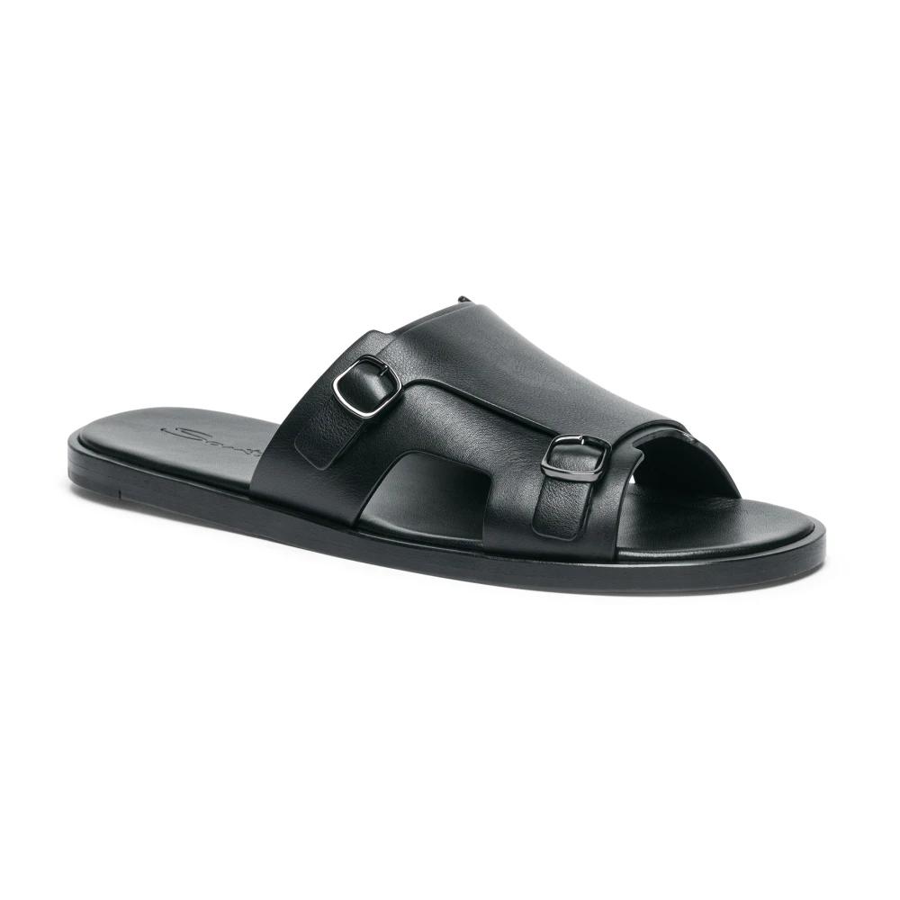 Santoni Leather sandals for Men | Online Sale up to 70% off