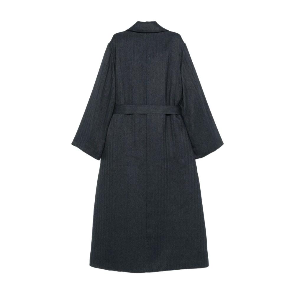 コート EMPORIO ARMANI Woman Coat Charcoal EW002706AF19097 O8004 XW000251_AF10860_UC001_F_FW202