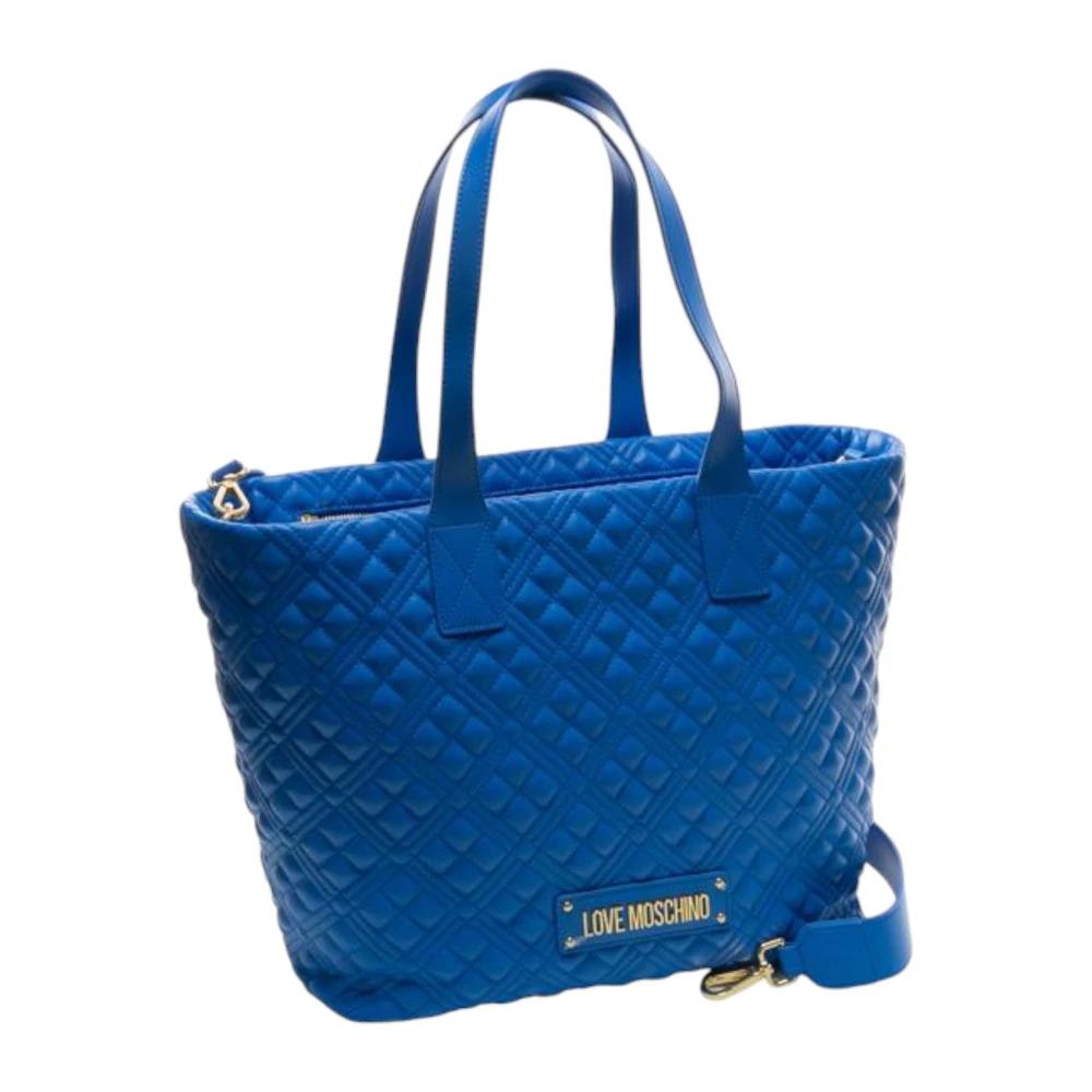 Blue love moschino bag deals