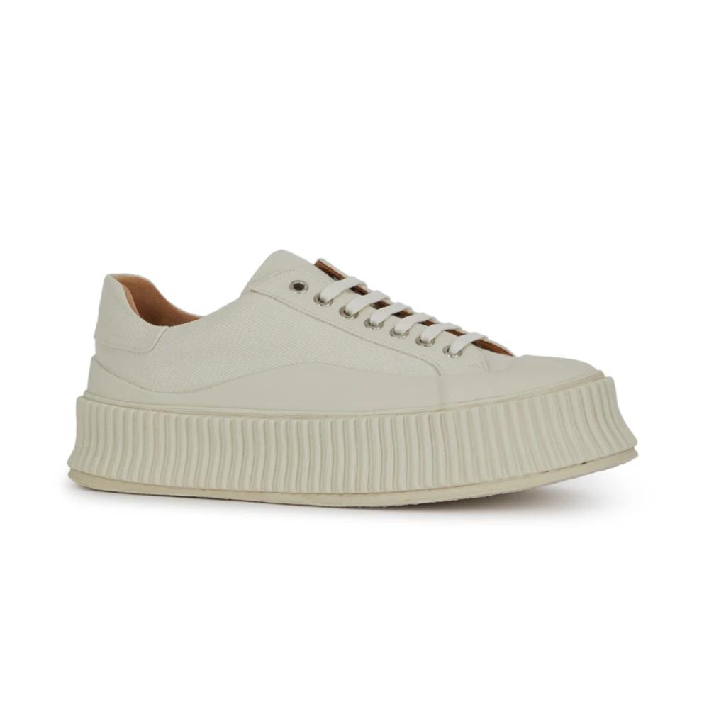 スニーカー Jil Sander 'Sporty' sneakers Jil Sander Sporty Sneaker Low Porcelain at CareOfCarl.com