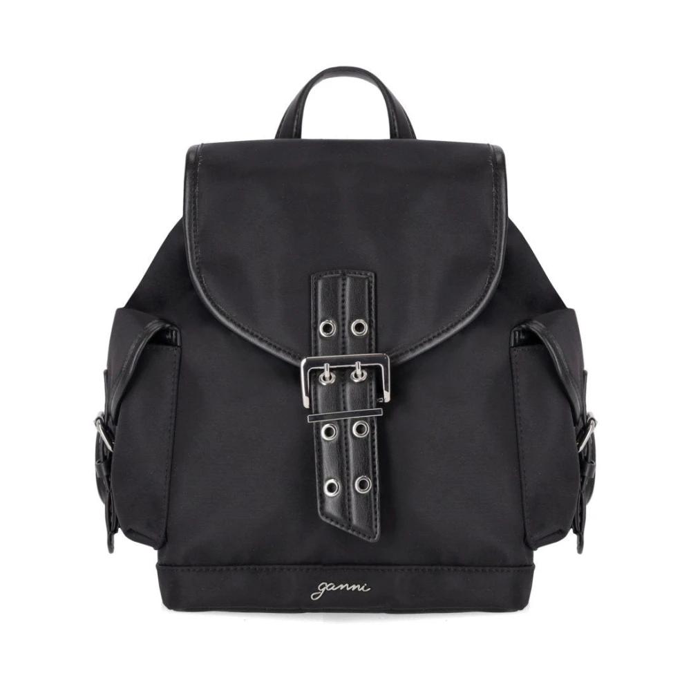 Black Ganni Backpacks for Women | Lyst