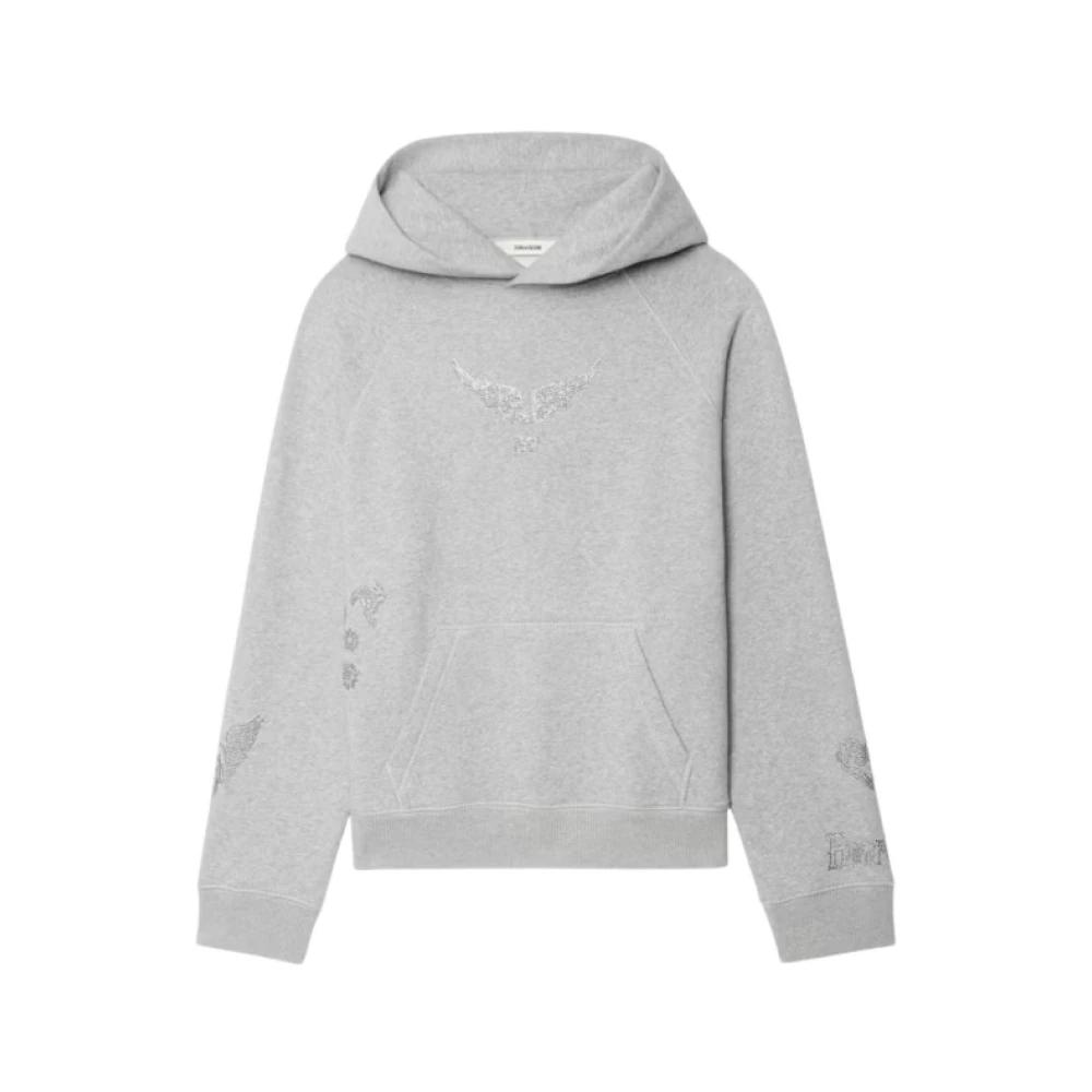 ⭐️24新作 ♡ Zadig&Voltaire グレーパーカー 新品♡　144 Zadig & Voltaire Hoodies for Women | Online Sale up to 50