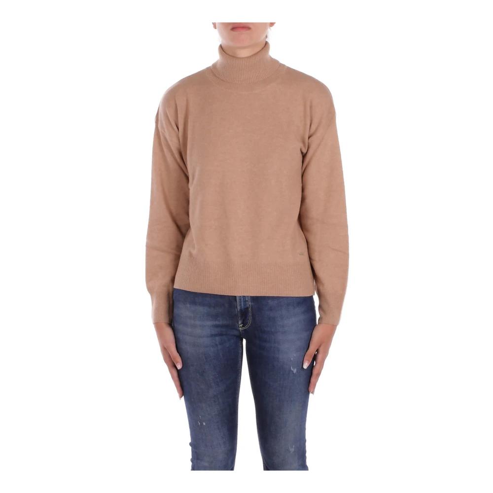 Woolrich Damen Pullover Mit Hohem Kragen Woolrich Pullover Für